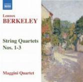 Berkeley String Quartets Nos 1-3 Music Cd Sheet Music Songbook