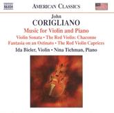 Corigliano Music For Violin & Piano Music Cd Sheet Music Songbook