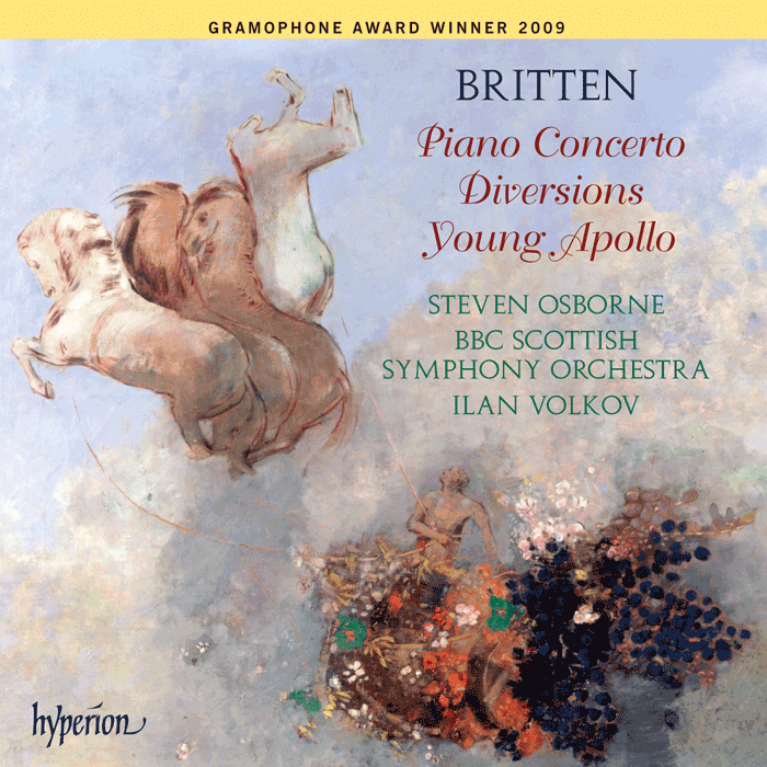 Britten Piano Concerto Diversions Music Cd Sheet Music Songbook