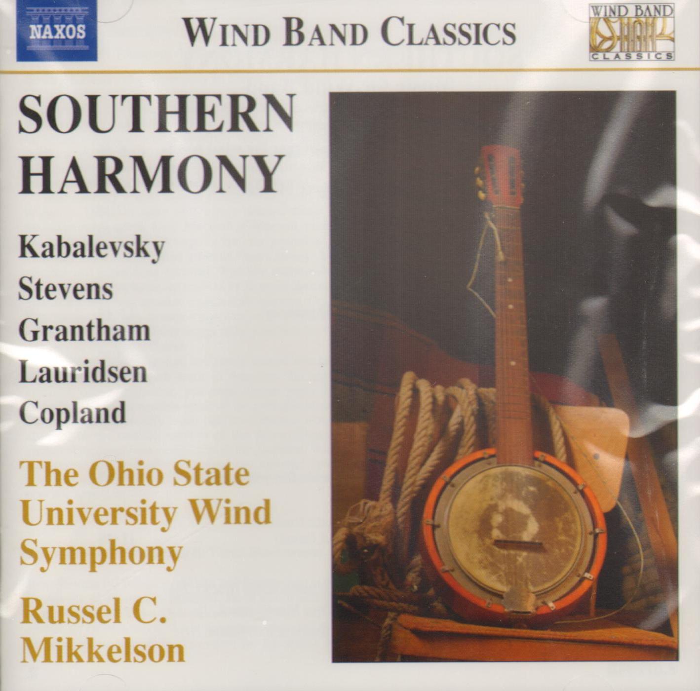 Southern Harmony Wind Band Classics Music Cd Sheet Music Songbook