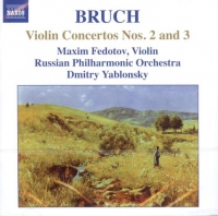 Bruch Violin Concertos Nos 2 & 3 Music Cd Sheet Music Songbook