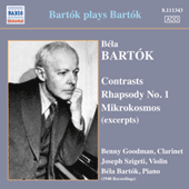 Bartok Plays Bartok Music Cd Sheet Music Songbook