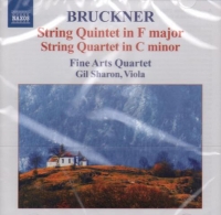 Bruckner String Quintet & String Quartet Music Cd Sheet Music Songbook