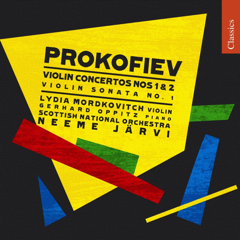 Prokofiev Violin Concertos & Sonata Music Cd Sheet Music Songbook