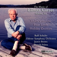 Carter The Music Of Elliott Carter Vol 6 Music Cd Sheet Music Songbook