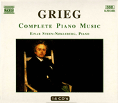 Grieg Complete Piano Music 14 Cd Set Sheet Music Songbook