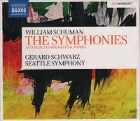 Schuman W The Symphonies 5 Cd Set Music Cd Sheet Music Songbook