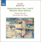 Bridge String Quartets Nos 2 & 4 Phantasy Music Cd Sheet Music Songbook