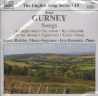 Gurney Songs English Song Series 19 Music Cd Sheet Music Songbook