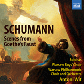 Schumann Scenes From Goethes Faust Music Cd Sheet Music Songbook