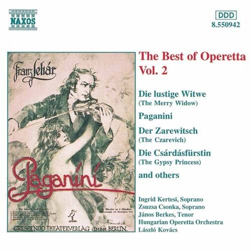 The Best Of Operetta Vol 2 Music Cd Sheet Music Songbook