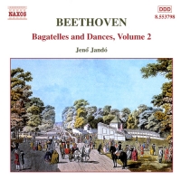 Beethoven Bagatelles & Dances Vol 2 Jando Music Cd Sheet Music Songbook