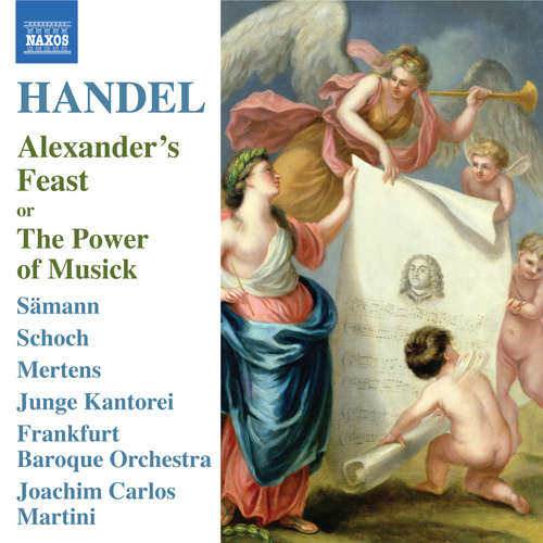 Handel Alexanders Feast Naxos Music Cd Sheet Music Songbook