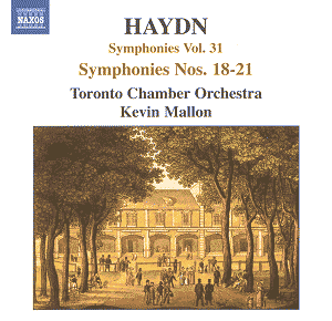 Haydn Symphonies Nos 18-21 Vol 31 Music Cd Sheet Music Songbook