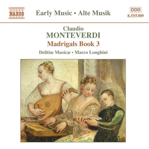 Monteverdi Madrigals Book 3 Music Cd Sheet Music Songbook