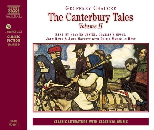 Chaucer The Canterbury Tales Vol Ii Audiobook Cd Sheet Music Songbook