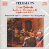 Telemann Don Quixote La Lyra Overture D Music Cd Sheet Music Songbook