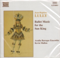 Lully Ballet Music For The Sun King Music Cd Sheet Music Songbook