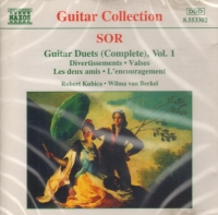Sor Guitar Duets Complete Vol 1 Music Cd Sheet Music Songbook