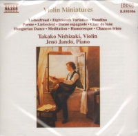Violin Miniatures Various Music Cd Sheet Music Songbook