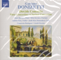 Donizetti Double Concerto Music Cd Sheet Music Songbook