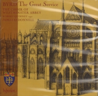 Byrd The Great Service & Other Works Music Cd Sheet Music Songbook