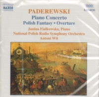 Paderewski Piano Concerto Polish Fantasy Music Cd Sheet Music Songbook