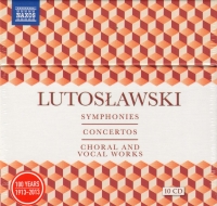 Lutoslawski 10 Cd Box Set Naxos Music Cd Sheet Music Songbook