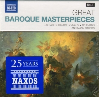 Great Baroque Masterpieces Naxos 10 Cd Set Sheet Music Songbook