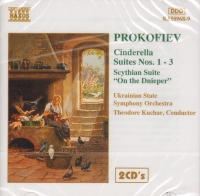 Prokofiev Cinderella Suites 1-3 Music Cd Sheet Music Songbook