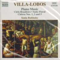 Villa-lobos Piano Music Vol 3 Music Cd Sheet Music Songbook
