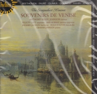 Souvenirs De Venise Anthony Rolfe Johnson Music Cd Sheet Music Songbook