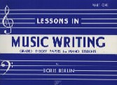 Berlin Lessons In Music Writing Pt 1 Sheet Music Songbook