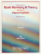 Grove Basic Harmony & Theory Applied To Impro Vol2 Sheet Music Songbook
