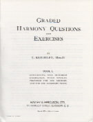 Keighley Graded Harmony Questions & Exercises Bk 1 Sheet Music Songbook