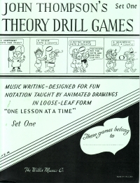 Thompson Theory Drill Games Set 1 Sheet Music Songbook