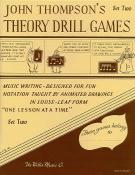 Thompson Theory Drill Games Set 2 Sheet Music Songbook