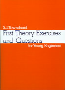 Townshend 1st Theory Exercises & Questions Sheet Music Songbook