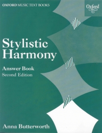 Butterworth Stylistic Harmony Answer Book Sheet Music Songbook