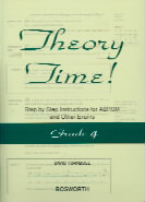 Theory Time Grade 4 (step By Step Inst ) Turnbull Sheet Music Songbook