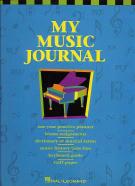 Hal Leonard Student Piano My Music Journal Sheet Music Songbook