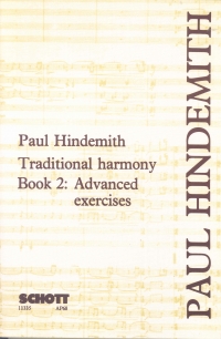 Hindemith Traditional Harmony Book 2 Sheet Music Songbook