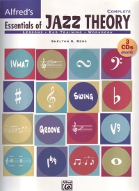 Essentials Of Jazz Theory Berg Complete Book/cd Sheet Music Songbook