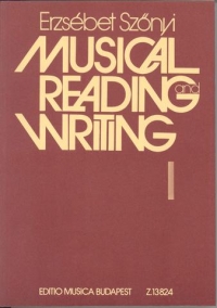 Szonyi Musical Reading & Writing Teachers Book 1 Sheet Music Songbook