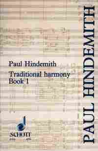 Hindemith Concentrated Course Traditional Harmony Sheet Music Songbook