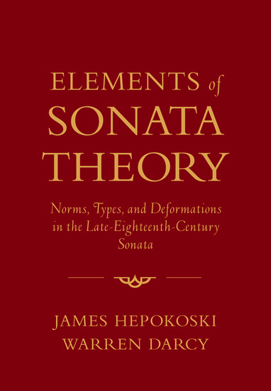 Elements Of Sonata Theory Hepokoski/darcy Hb Sheet Music Songbook