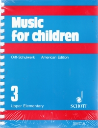 Orff Music For Children Vol 3 Sheet Music Songbook