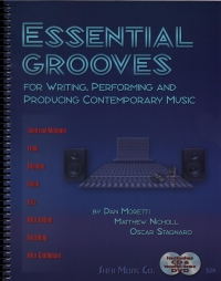 Essential Grooves For Writing Performing + Cd/dvd Sheet Music Songbook