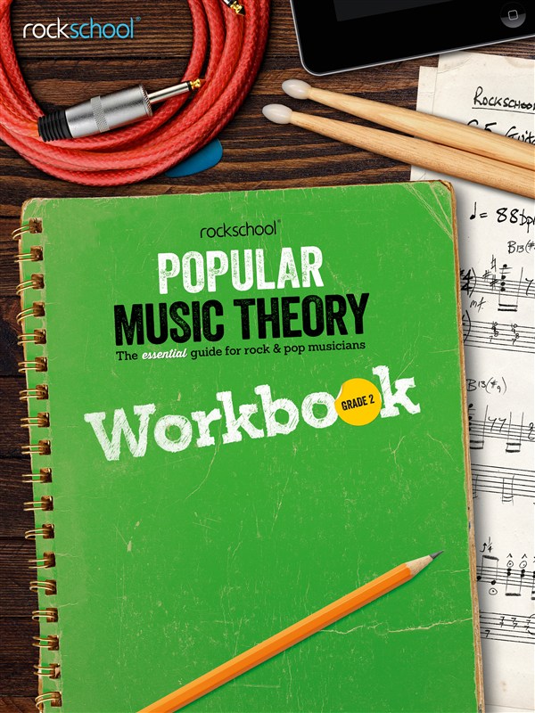 Rockschool Popular Music Theory Workbook Grade 2 Sheet Music Songbook