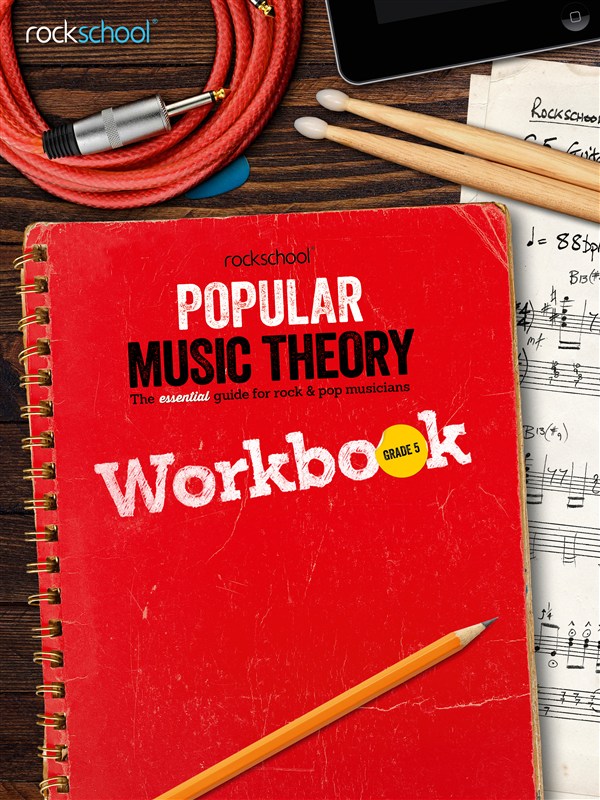 Rockschool Popular Music Theory Workbook Grade 5 Sheet Music Songbook
